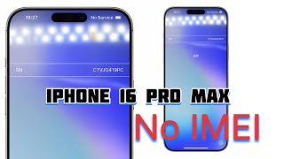 iPhone 16 Pro Max No IMEI Repair 🔧