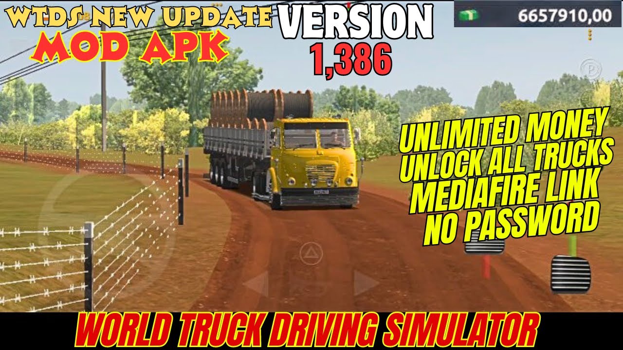 World Truck Driving Simulator MOD APK 1.389 (Unlimited Money)