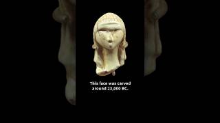 Venus of Brassempouy | The Oldest Realistic Face in Art #shorts #ancienthistory #archaeology