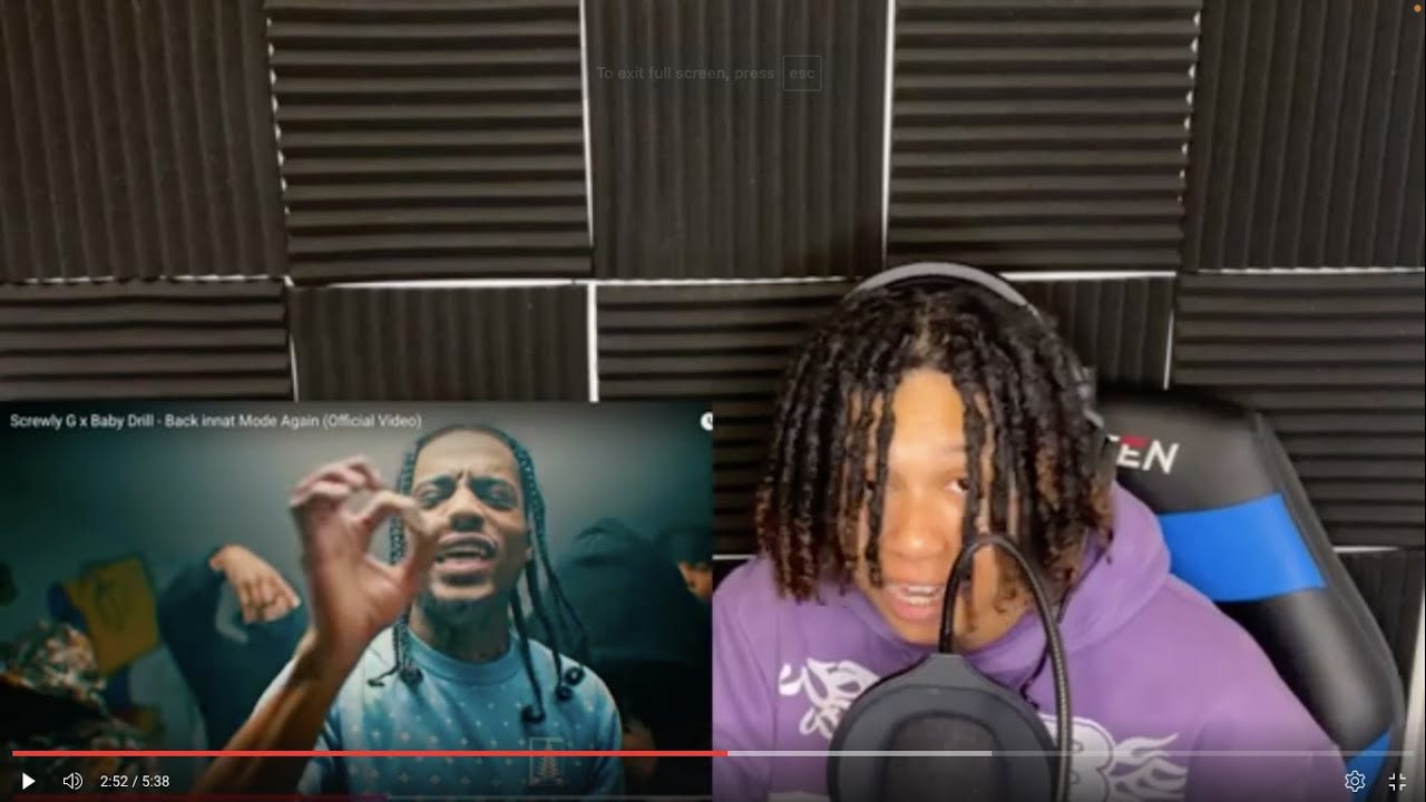 Screwly G x Baby Drill - Back Innat Mode Again(Reaction)