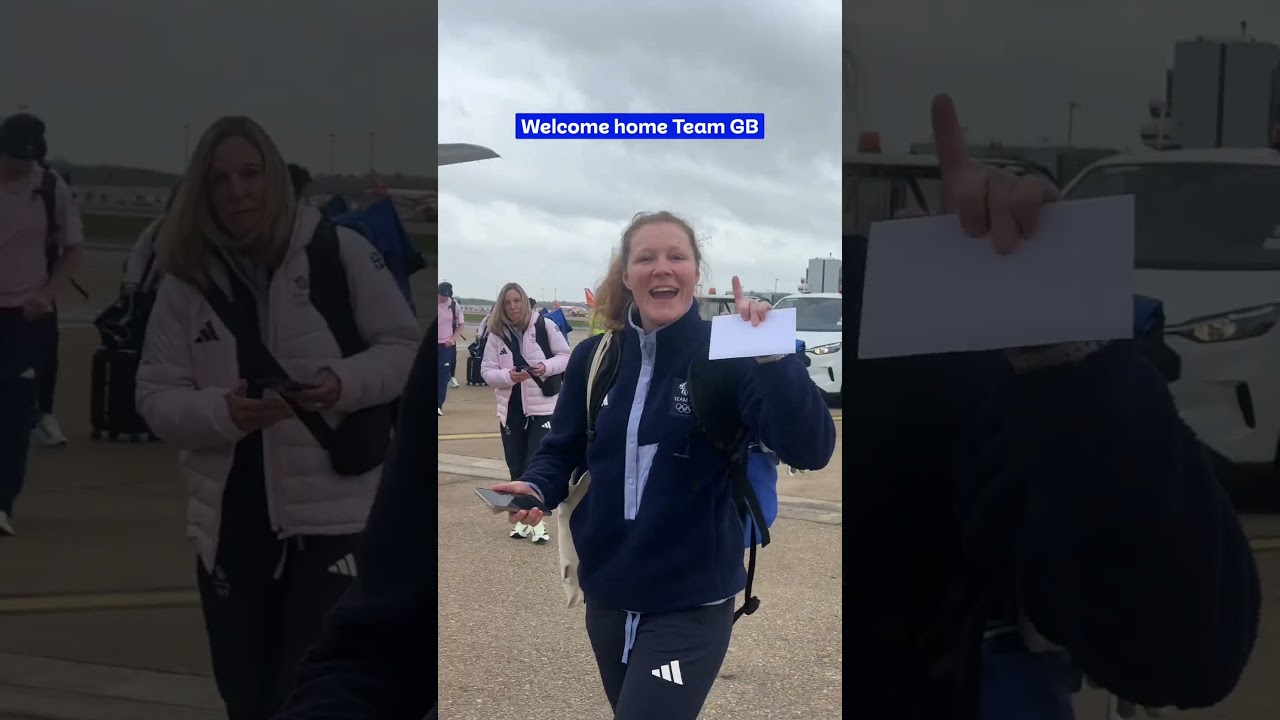 Our heroes are back on home soil! 