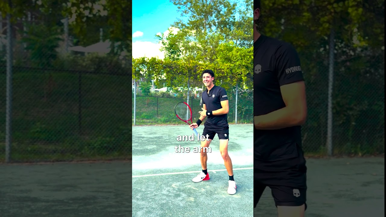 Relax your wrist at the top of the backswing and be free 