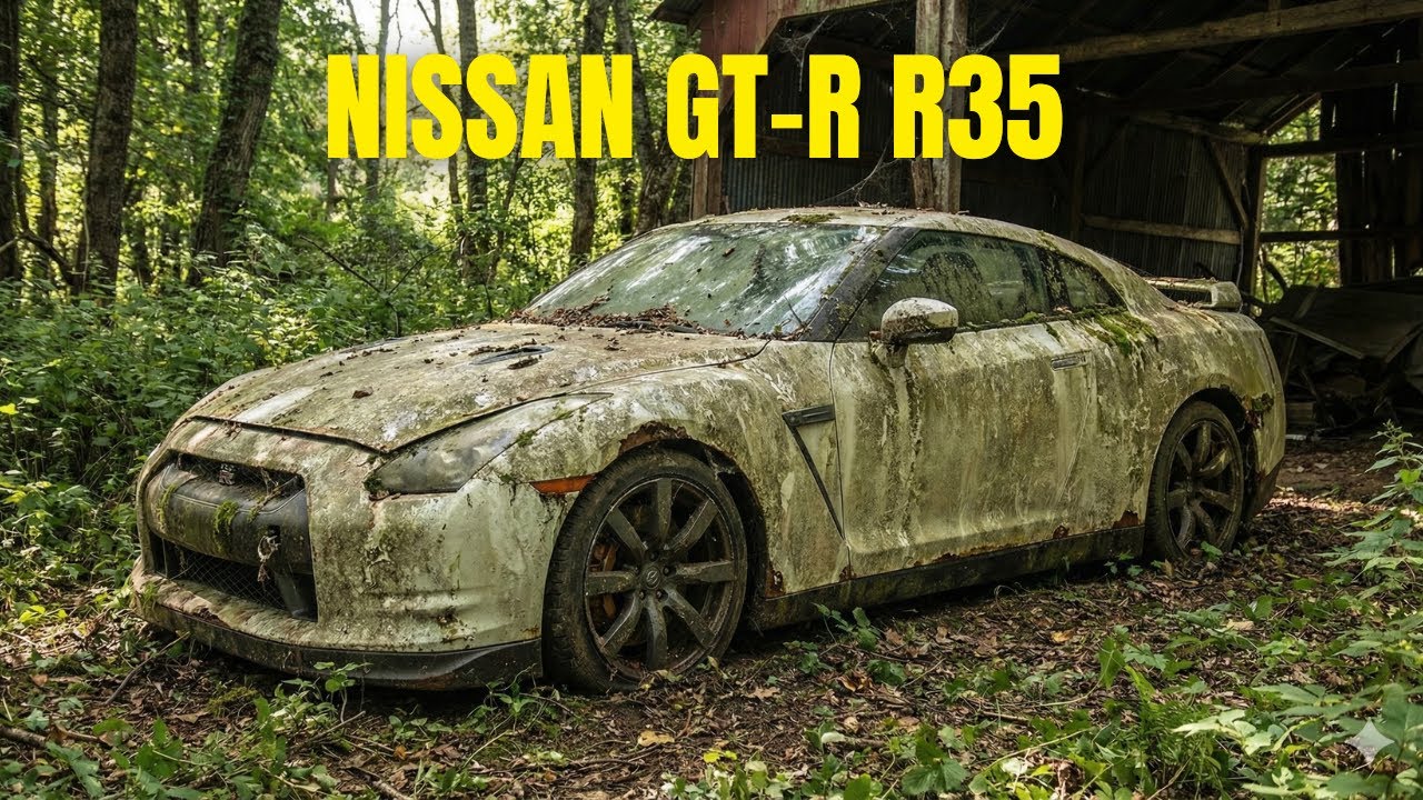 ASMR Car Restoration | Nissan GT-R R35 — Godzilla Fully Rebuilt from Silent Decay