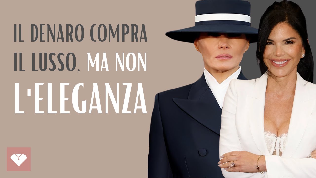 QUANDO IL DENARO NON COMPRA CLASSE: Melania Trump vs Lauren Sánchez