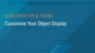 Customize Your Object Display