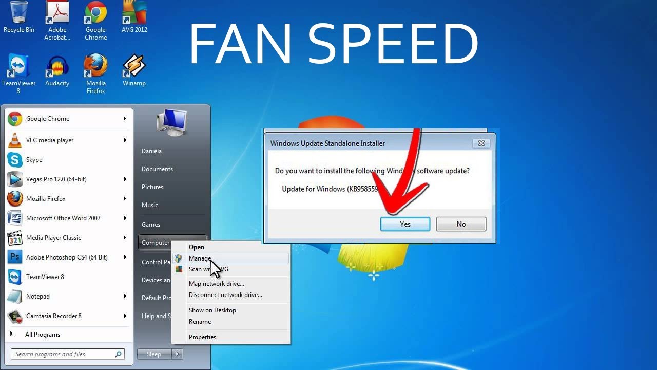 How to Check if Fan is Working Properly Windows | WAK - YouTube