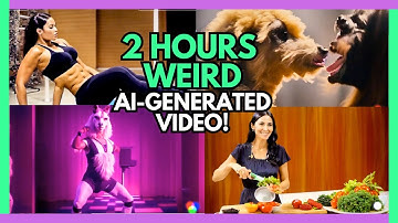 Loop of Weird AI-Generated Morphing Videos