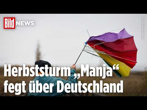 Sturmtief „Manja“ : Nach dem Wetterchaos folgt der goldene Herbst! Bis zu 21 Grad