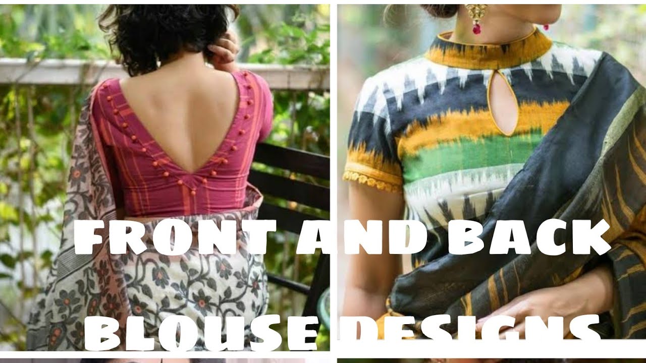 50 Latest Saree Blouse Neck Designs | Fashionworldhub