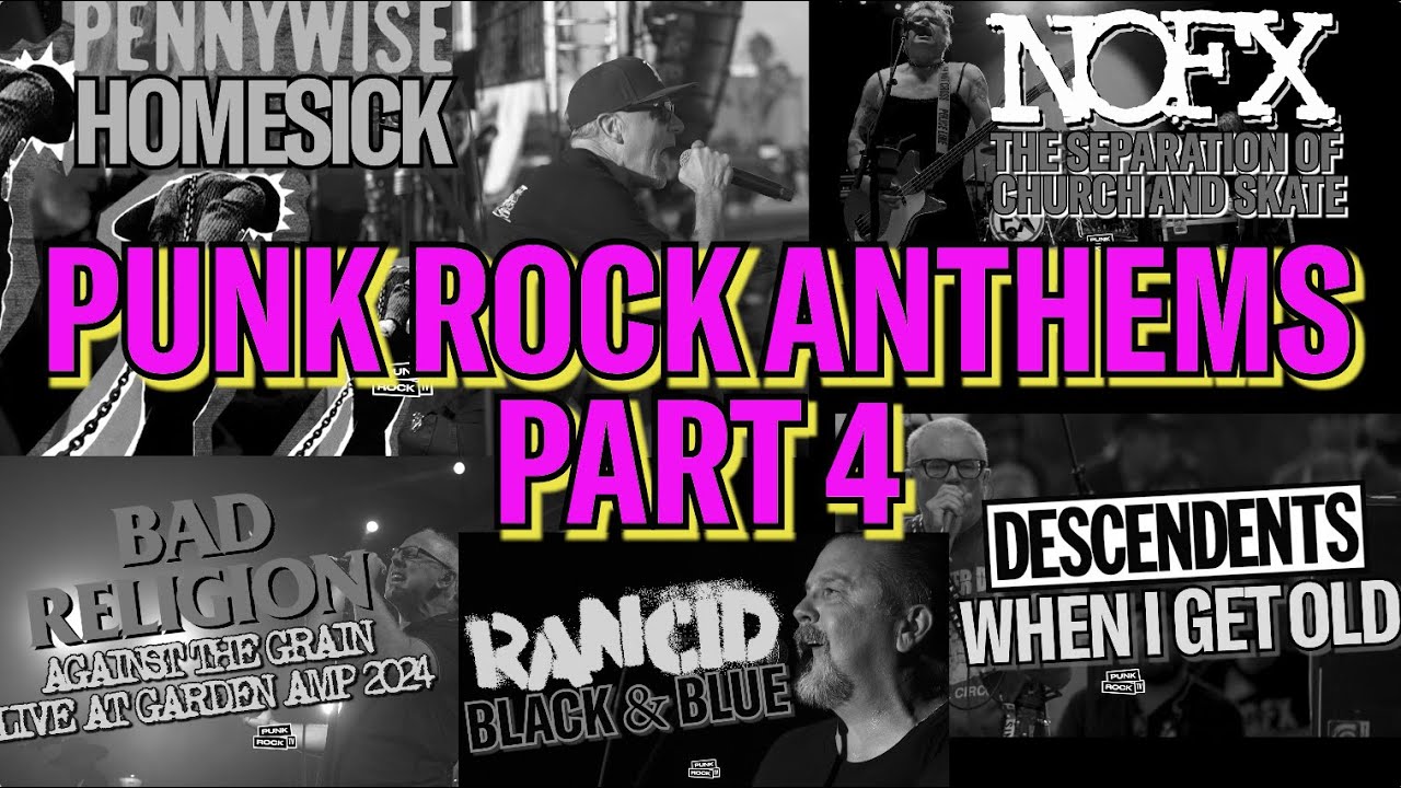 5 PUNK ROCK ANTHEMS PART 4 - BAD RELIGION, NOFX, PENNYWISE 