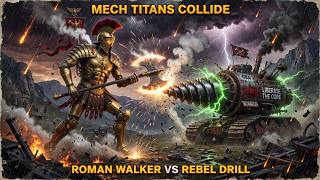 What if Rome Deployed walking fortresses against the Rebels?