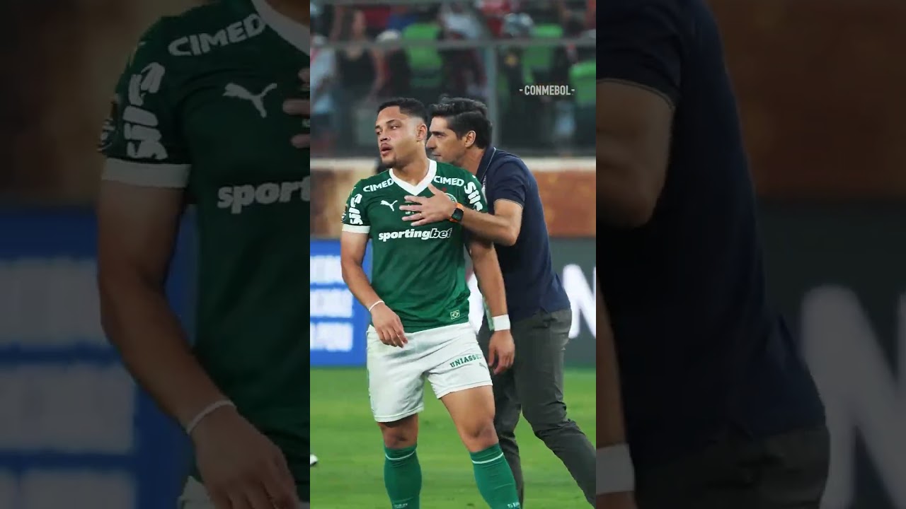ABEL FERREIRA 🤝 VITOR ROQUE | #shorts | ge tv