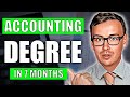 Accelerated Bachelor's Degree in Accounting Quiz