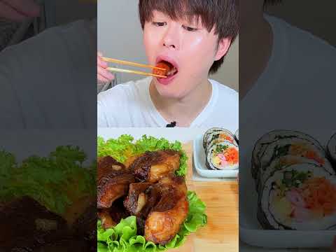 Mukbang ASMR 牛カルビチム Galbijjim #shorts