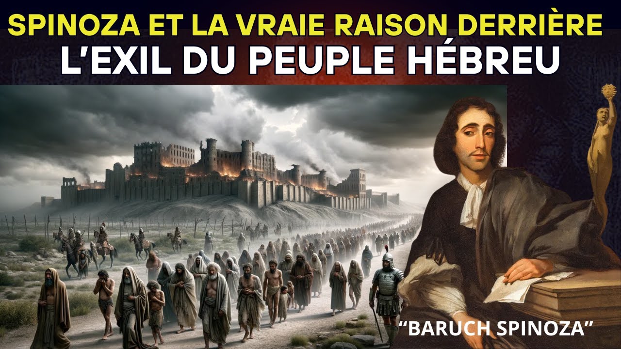 SPINOZA et la Vraie Raison Derrière l’EXIL du PEUPLE HÉBREU