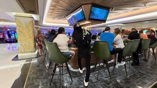 Flamingo Lobby Update, Including New Bar