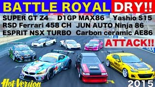 Seeking for the course record trial on best dry condition.