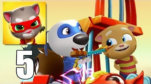 Talking Tom Hero Dash - Saving Ginger - Part 5 (iOS Gameplay)