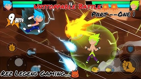 Stickman Warriors - Super Dragon Shadow Fight || Goku Vs Frieza Fight (Part 1)