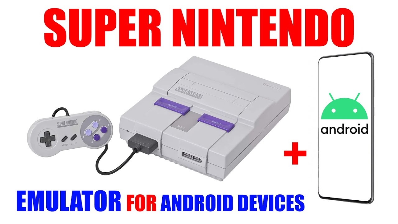 How to Play SNES Games on Android! SNES Android Emulator! Snes9x EX+ Setup  Tutorial! 