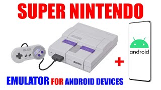 Super Nintendo on Android Devices [ SNES Game Console Emulator on Your Phone & Tablet Tutorial ] screenshot 3