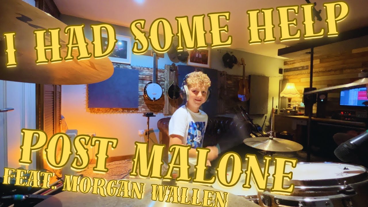 10-Year Old Drummer Plays 'I Had Some Help' by Post Malone feat. Morgan Wallen | Harry Judd 10-Year Old Drummer Plays 'I Had Some Help' by Post Malone feat. Morgan Wallen | Harry Judd