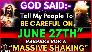 A MASSIVE SHAKING ' TELL EVERYONE TO BE READY FOR THIS DAY '  GOD | God's Message Today | LH~1598