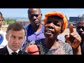NO NONSENSE:EMANUEL MACRON DON'T DARE TO COME BACK HERE YOU HAVE DESTROY EVERYTHING! #kenya #france