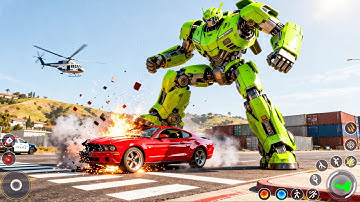 Robocar Simulator - Multi Transform Robot City - Gameplay Walkthrough Part 1 - Tutorial(iOS,Android)