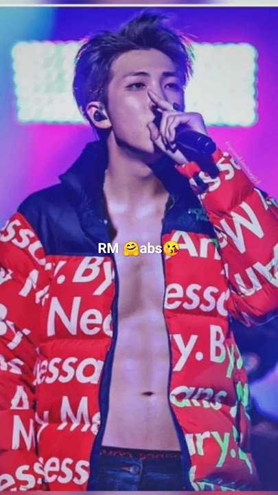 RM abs 😇✨ 🥰😍😇 #bts #RMabs#namjoon abs