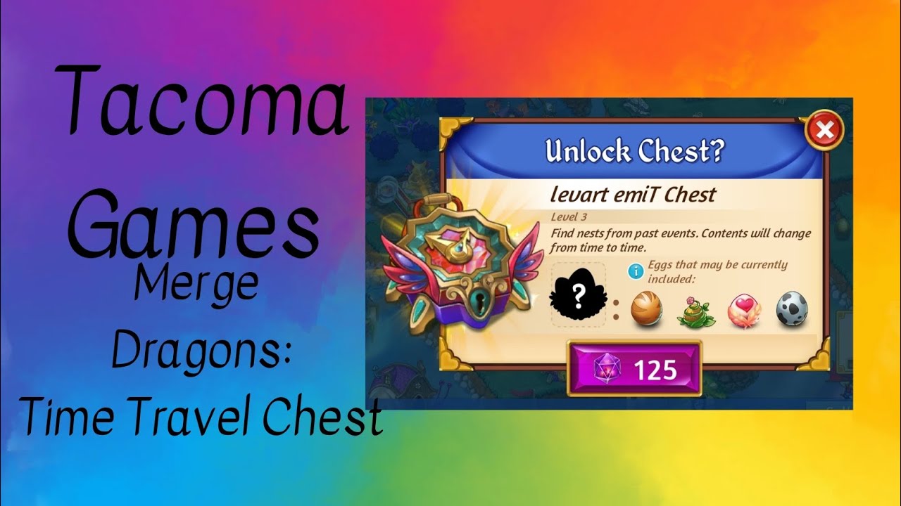 Merge Dragons Time Travel Chest chain YouTube