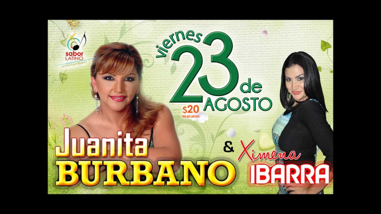 Estoy pensando en ti - Juanita Burbano rockola 1448