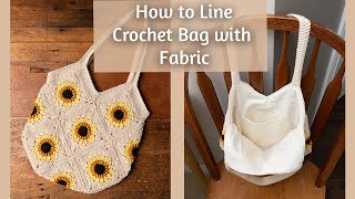 How to Line a Crochet Bag