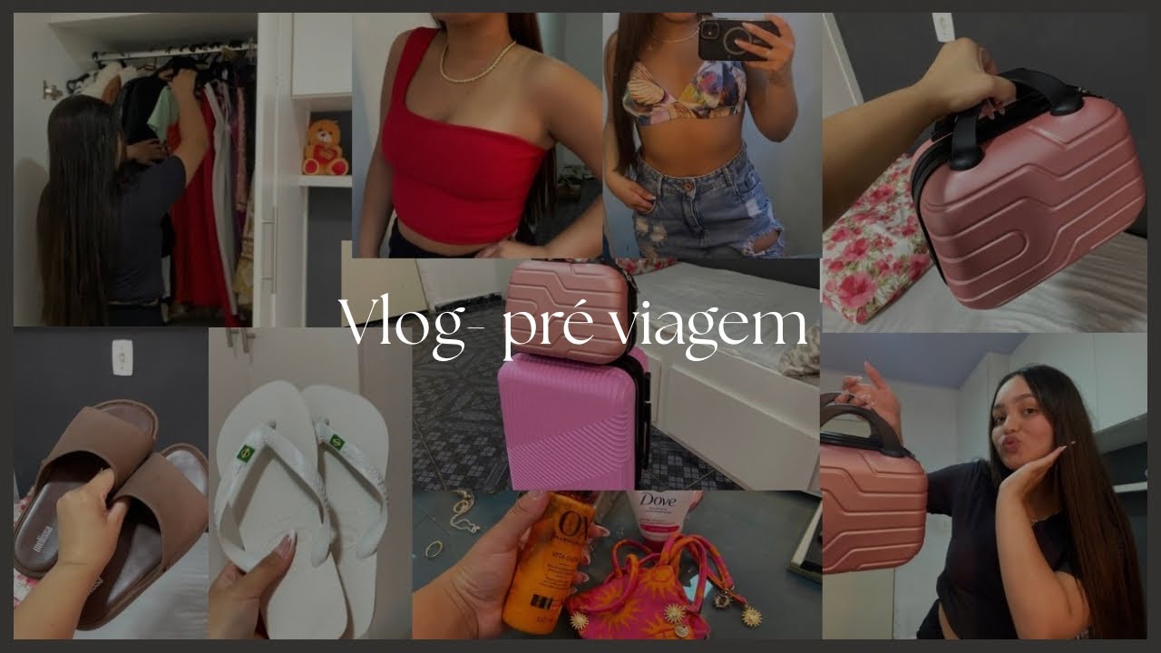 Arrumando a mala + pré viagem pra o Rj 🇧🇷❤️