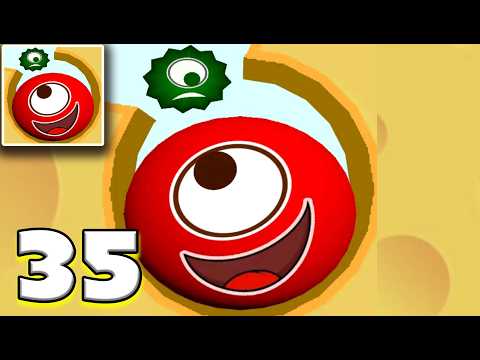 Hungry Ball : All Epic Levels Completed - Upgrades (iOS, Android) Gameplay Part-36