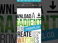 Download a gradient & Create Custom Color Swatches/Color Palette| Adobe Illustrator Tip