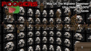 [Photosensitivity Warning] (Doom II) Poogers - Map14: The Migraine Dispenser (UV-Max)