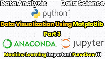 Data Visualization Using Matplotlib | Part 3 | jupyter notebook | python | One Magic Minute