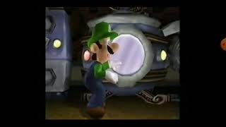 Luigi Mansion Luigi Laughing