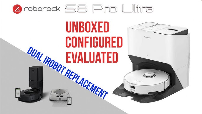 Roborock S8 Pro Ultra - Forget About Cleaning, Really.