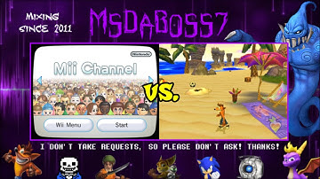 Mii-Sanity Island - Twinsanity / Nintendo Wii Mix