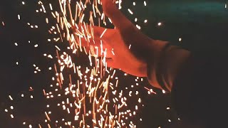 Огненный фонтан к новому году своими руками
