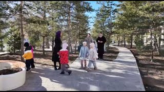 картинка: Скверы и парки открывают ко Дню Республики в Костанае
