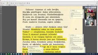 35 | Sinjoro Tadeo 5: 001-114 | Pan Tadeusz – 에스페란토 판 타데우시 5권 공부 (zoom)