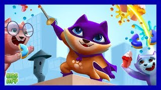 Cat Food Ninja Rescue Baby Kittens - Rescue, Feed and Collect - Game for Kids by TabTale LTD screenshot 4