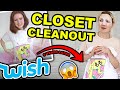 HUGE CLOSET CLEAN OUT!!! CLOTHING FROM WISH, BOOHOO, PRETTY LITTLE THING, MISSGUIDED & MORE (PART 3)