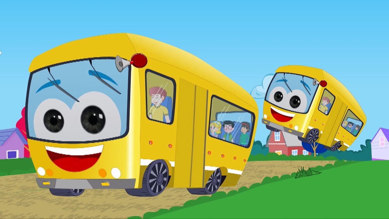 Rodas no ônibus | canções infantis | rimas para crianças | Bus songs for Kids | Wheels On the Bus
