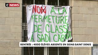 Rentrée : 4000 élèves absents en Seine-Saint-Denis
