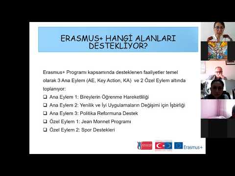 Erasmus + Online Bilgilendirme Toplantısı (Webinar)