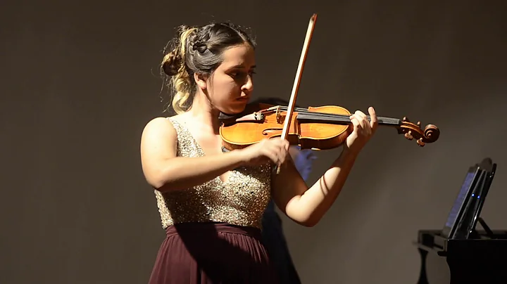 Sara Galindo Cuartas - Tchaikovsky - Violin Concer...